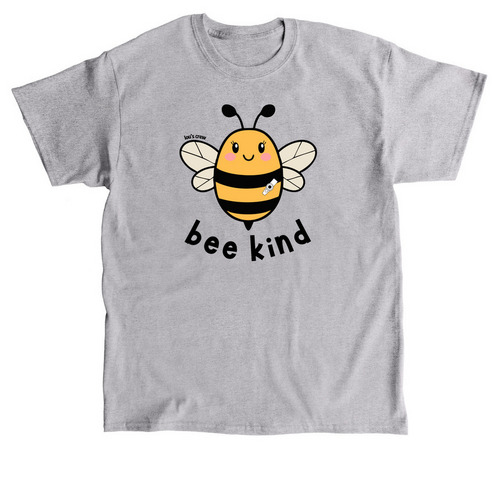Lou's Crew- Bee Kind, a Sport Grey Classic Unisex Tee