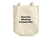 JINGLE DRESS POWWOW GIRLIE Tote Bags, a Natural Over-the-Shoulder Shopping Tote Bag (back-view)
