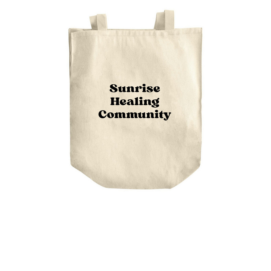 JINGLE DRESS POWWOW GIRLIE Tote Bags, a Natural Over-the-Shoulder Shopping Tote Bag (back-view)