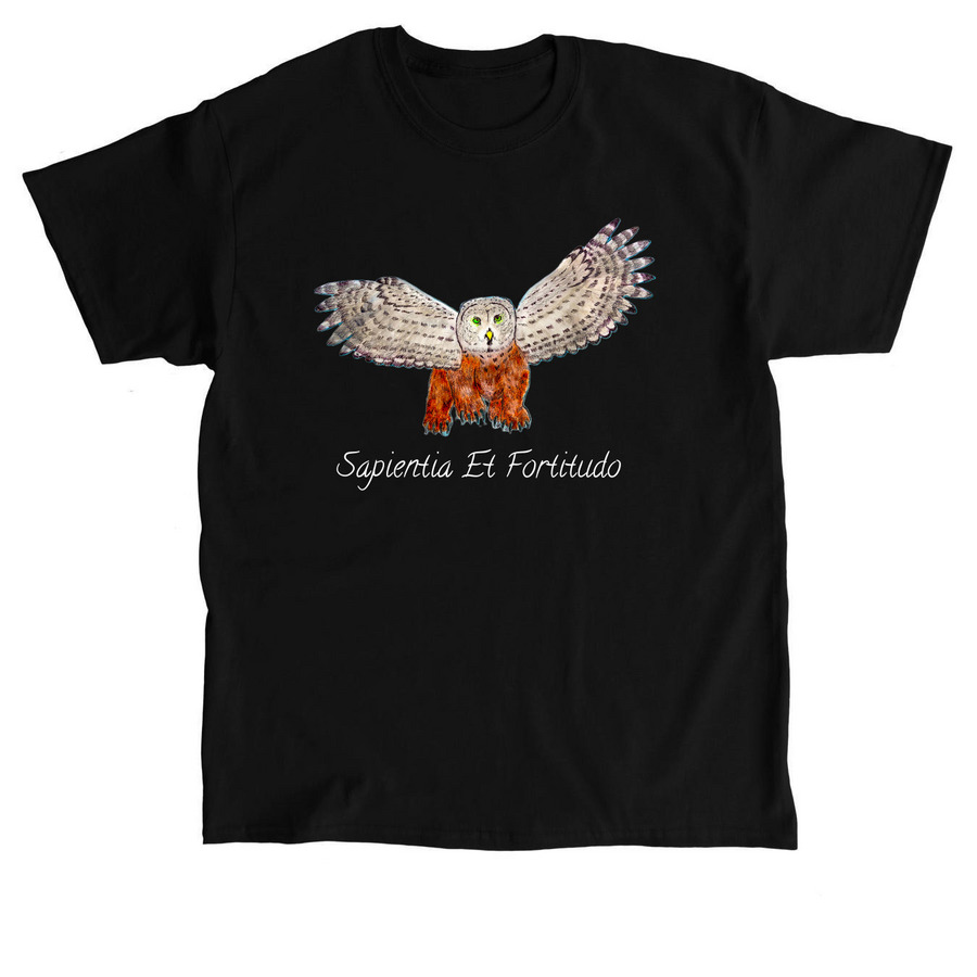 Owl-bear single pic, a Black Classic Unisex Tee