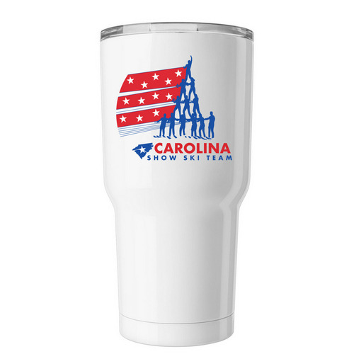 CSST Tumbler, a White Insulated Tumbler