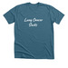 Lung Cancer Sucks, a Heather Deep Teal Premium Unisex Tee