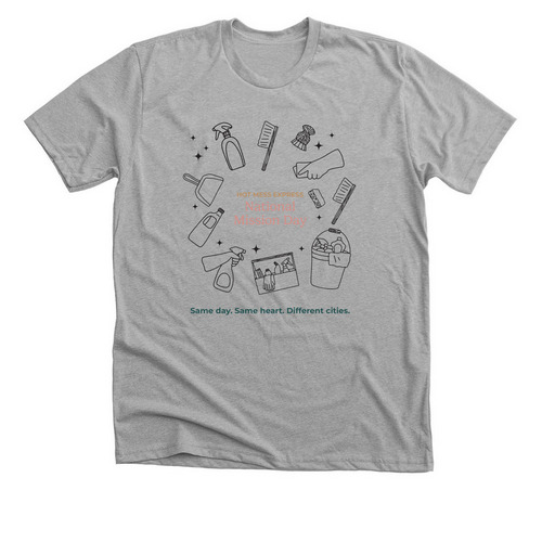 National Mission Day, a Athletic Heather Premium Unisex Tee
