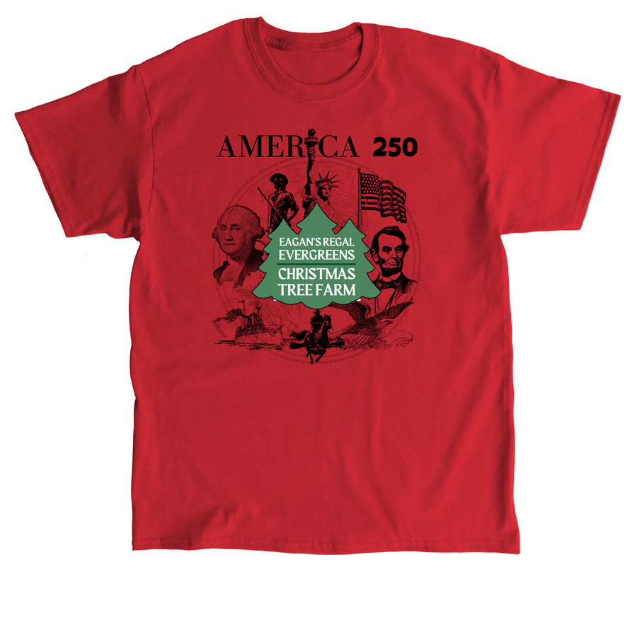 Eagan's Regal Evergreens - July 4th, a Red Classic Unisex Tee