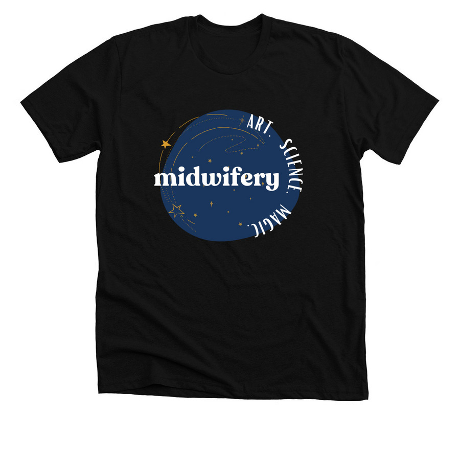 Art. Science. Magic., a Solid Black Blend Premium Unisex Tee
