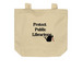 Protect Public Libraries (or else), a Oyster Organic Cotton Tote Bag