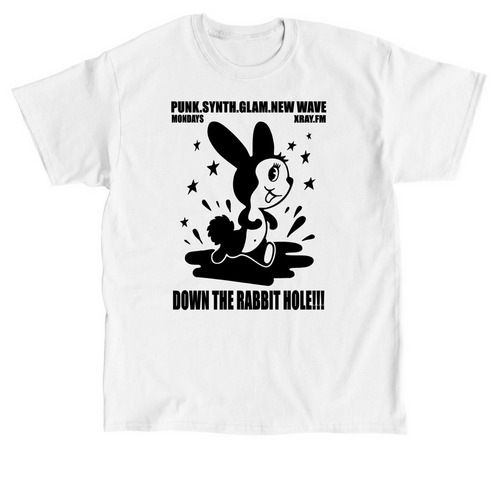 Down The Rabbit Hole!!! Fall 2025 White, a White Classic Unisex Tee