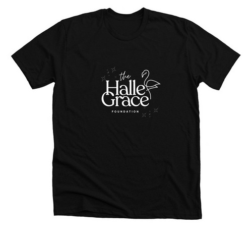 HGF Logo T-Shirt, a Solid Black Blend Premium Unisex Tee