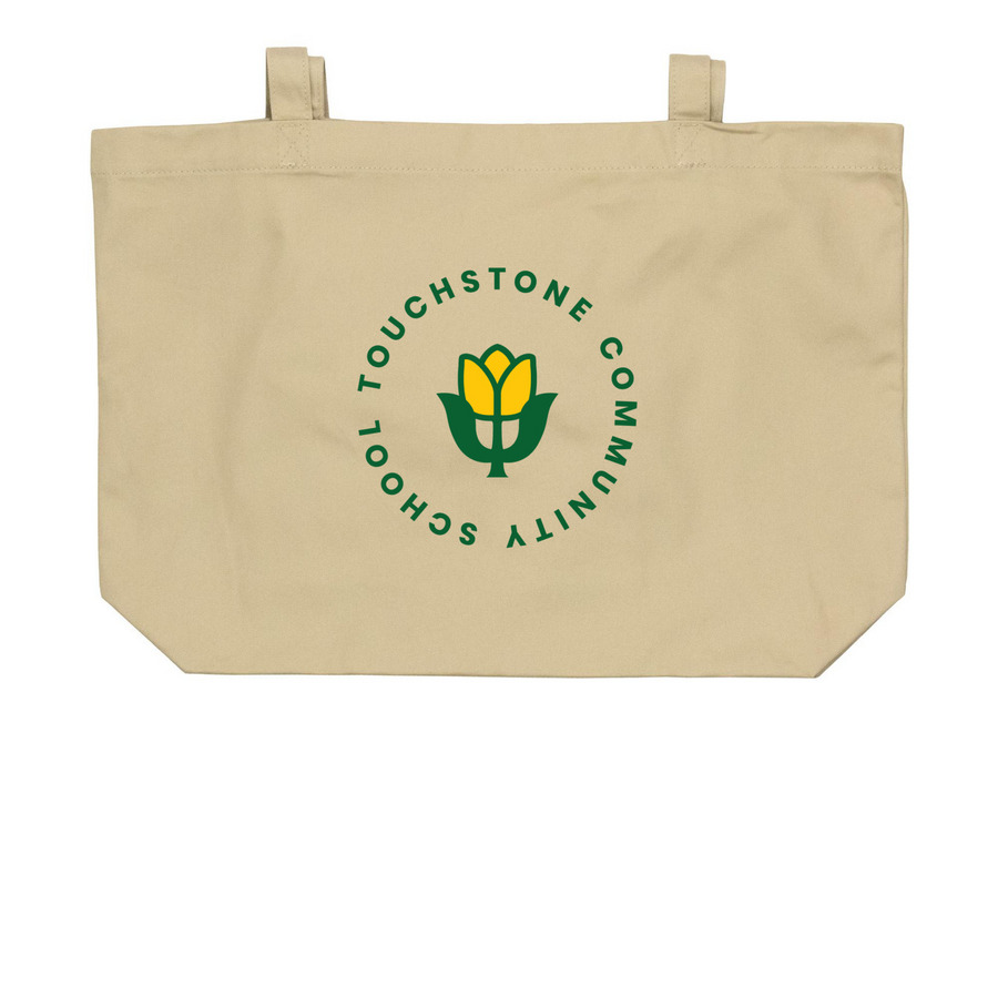 TCS Tote Bag, a Oyster Large Organic Cotton Tote Bag