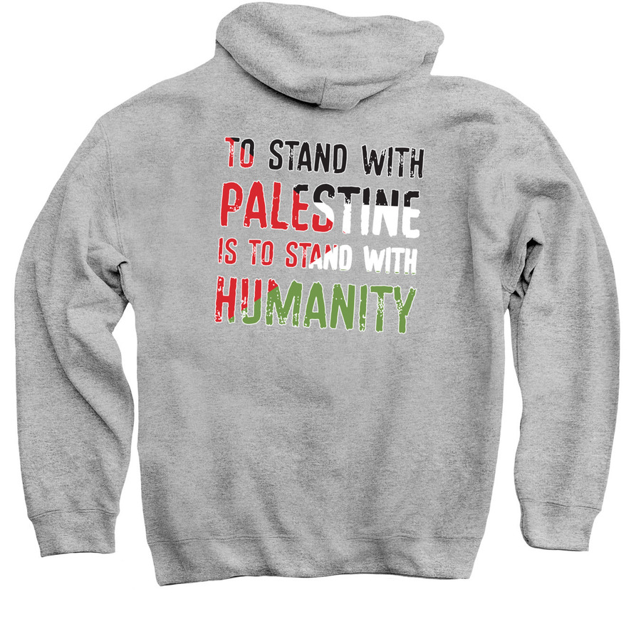 VJP Classic Logo Sweatshirts, a Sport Grey Pullover Hoodie (back-view)