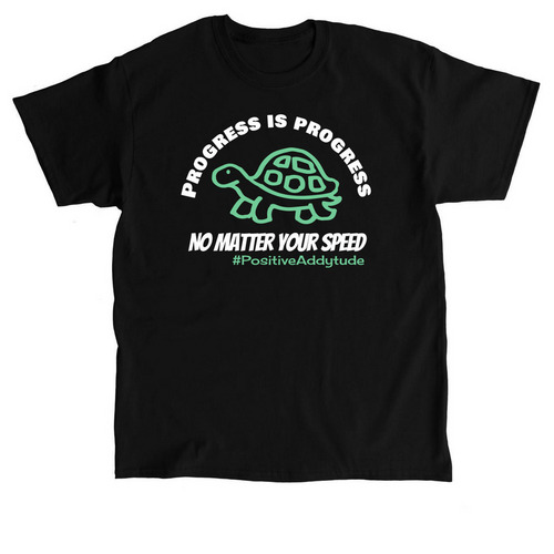 Progress is Progress, a Black Classic Unisex Tee