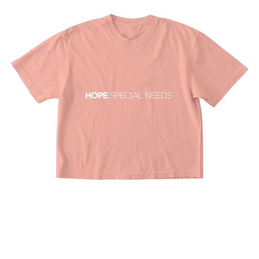 SPECIAL NEEDS Fall Shirts, a Peachy Comfort Colors Boxy Tee