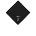 Hold Fast Bandana, a Black Cotton Bandana