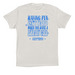 Having Fun, a Vintage White Premium Cotton Tee