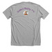Making Strides Against Breast Cancer&nbsp;, a Athletic Heather Premium Unisex Tee (back-view)