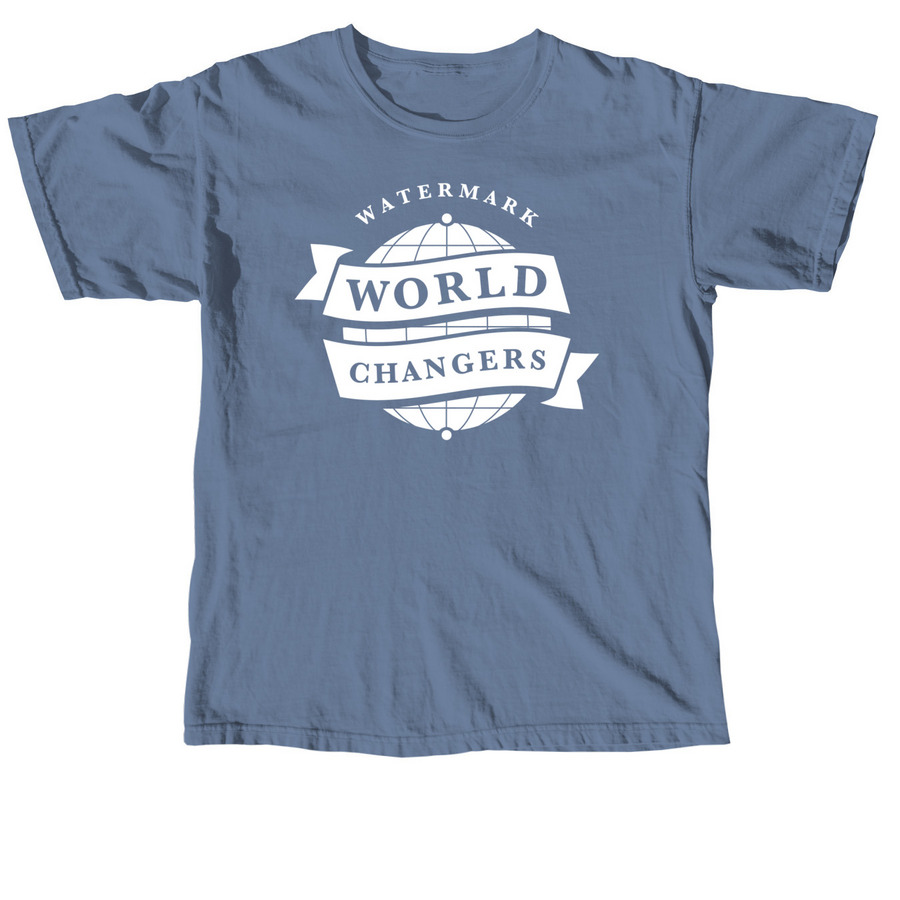 World Changers Style, a Blue Jean Comfort Colors Unisex Tee
