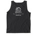 Good Day To Adopt, a Black Comfort Colors Tank Top (back-view)