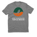 New Hampshire Turtle Rescue Logo Shirt, a Aluminum Grey Allmade Eco Triblend Unisex Tee
