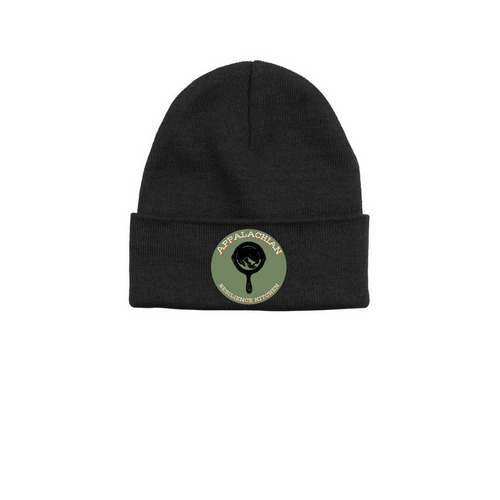 ARK Beanie, a Black Printed Base Camp Beanie