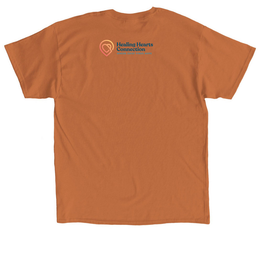 Journey shirts, a Texas Orange Classic Unisex Tee (back-view)