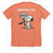 Children's X Snoopy, a Heather Sunset Premium Unisex Tee (back-view)
