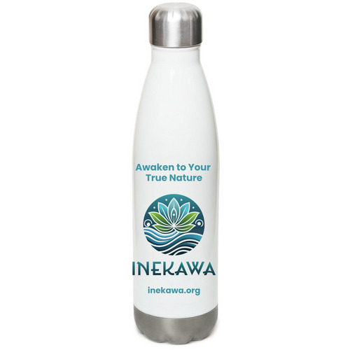 Stainless Steel Bottle, a White Stainless Steel Water Bottle