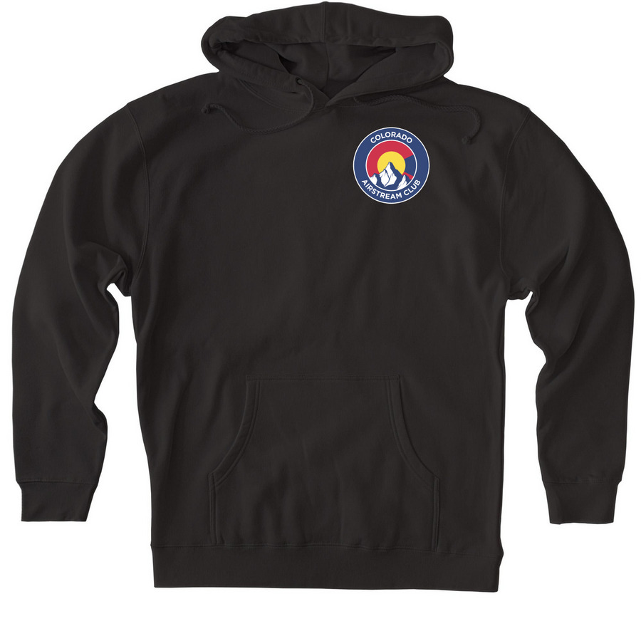 CAC SWAG, a Black Heavyweight Pullover Hoodie