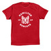 Classic Bobcat White, a Canvas Red Premium Cotton Tee