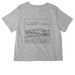 L4N T-Shirt, a Athletic Heather Women's Heavyweight Tee (back-view)