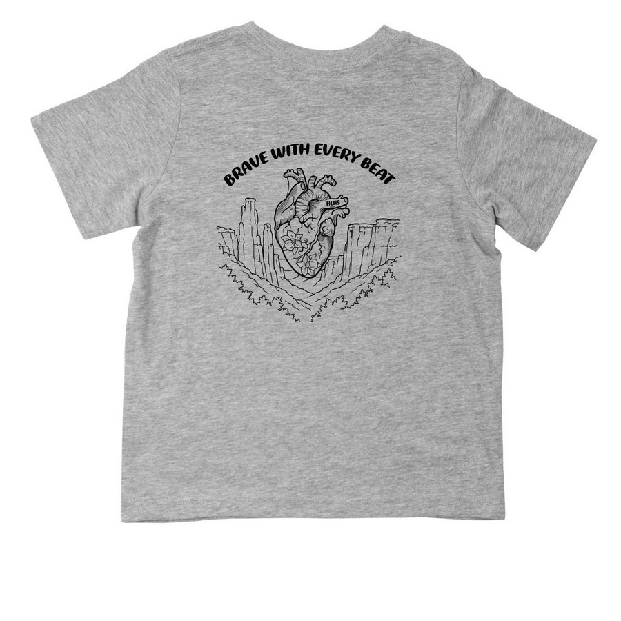 #LiamStrong Toddler&nbsp;, a Heather Toddler Tee (back-view)