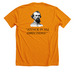 NBF&nbsp;, a Heather Orange Premium Unisex Tee (back-view)