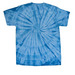 Grateful Alive: Type 1 Diabetes (T1D), a Baby Blue Classic Tie Dye Tee (back-view)