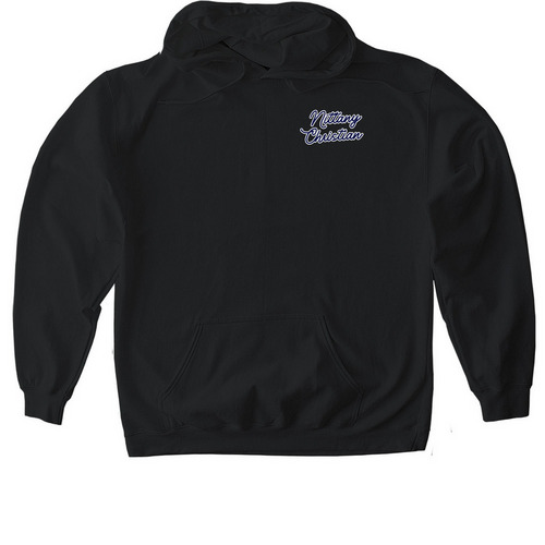 Script NCS, a Black Gildan Softstyle Pullover Hoodie