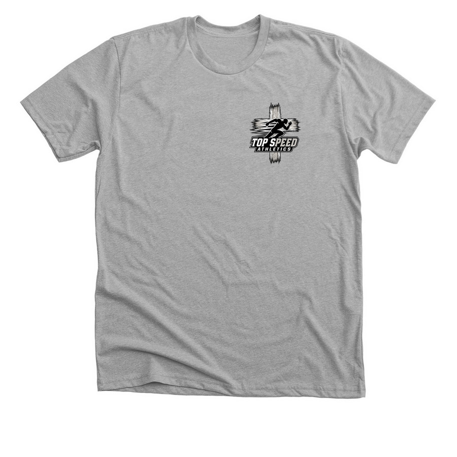 Support Efren & Family, a Athletic Heather Premium Unisex Tee