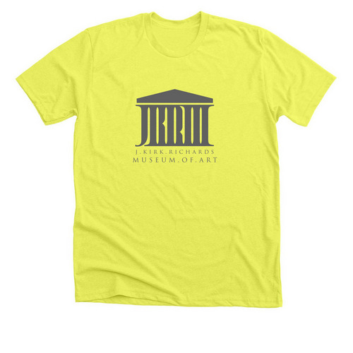 J. Kirk Richards Museum of Art, a Neon Yellow Premium Unisex Tee