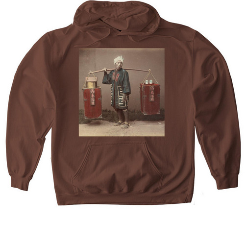 Carry 2, a Cocoa Softstyle Pullover Hoodie