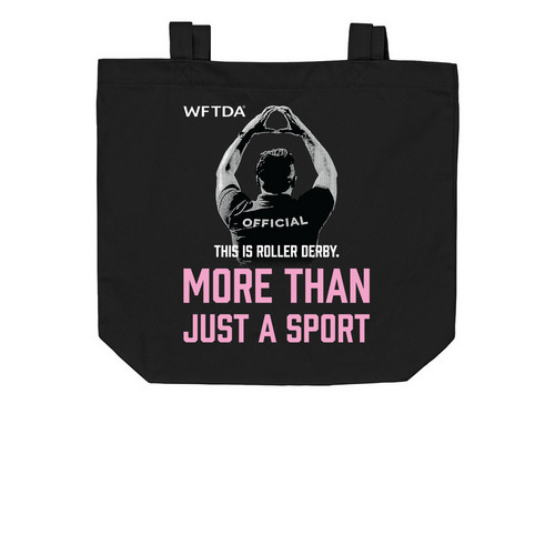 More Than Just A Sport: NSO Tote, a Black Organic Cotton Tote Bag