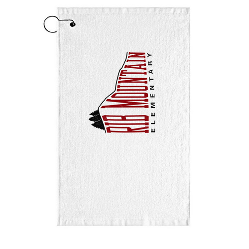 Golf Towel, a White Golf Towel