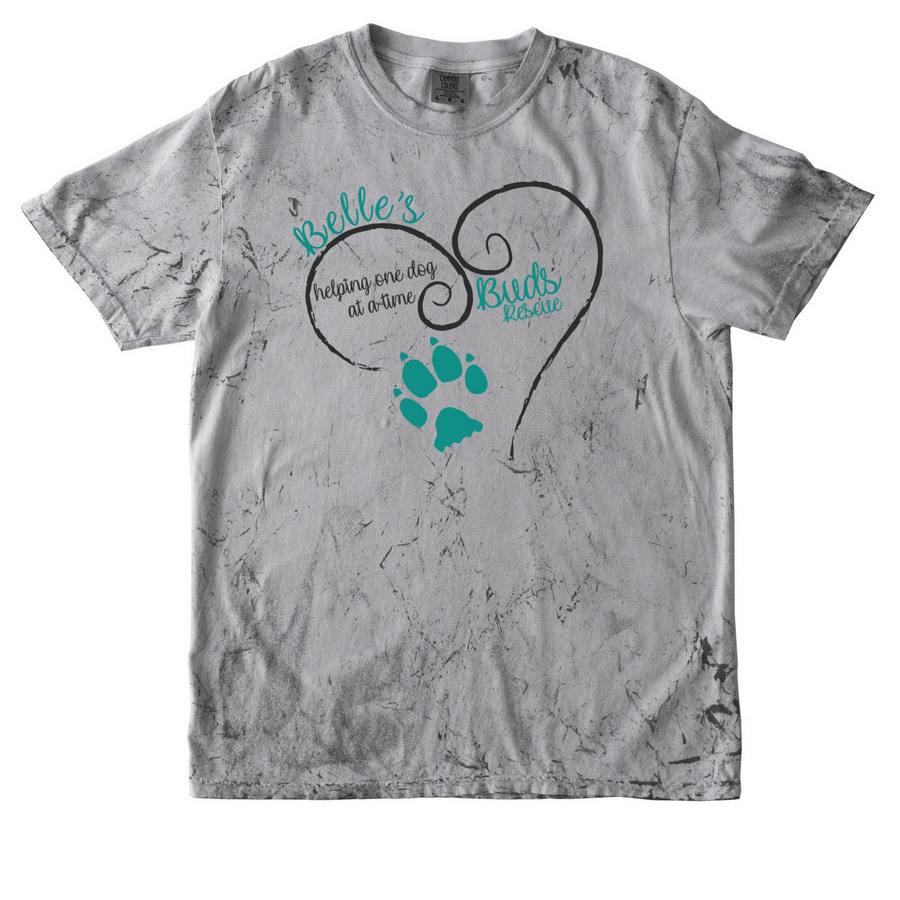 Classic, a Smoke Comfort Colors Colorblast Tee