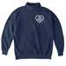 Where There Is Education Pullover, a True Navy Comfort Colors Quarter Zip Pullover