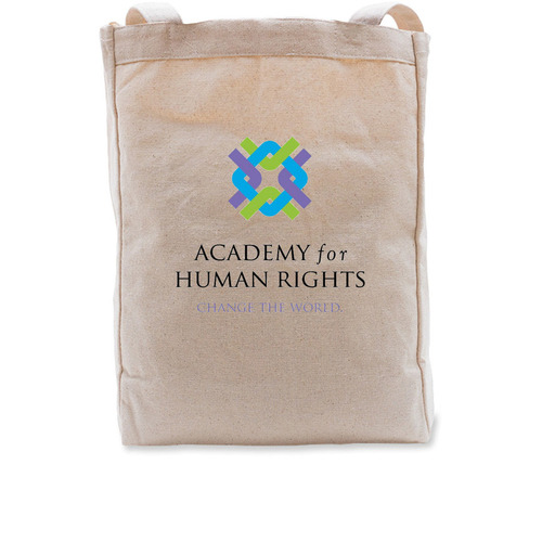 Carry the Change, a Natural Recycled Cotton Tote Bag