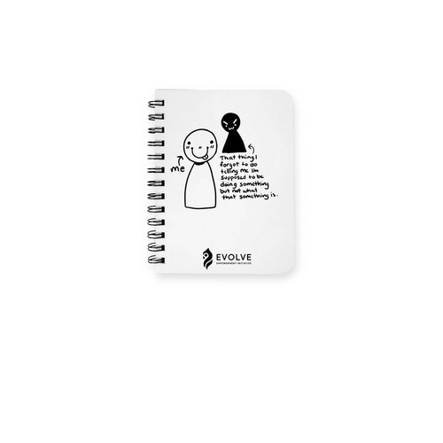 That Thing I Forgot... Journal, a White Spiral Notebook