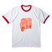 Adoption Fundraiser&nbsp;, a White/ Red Cotton Ringer Tee