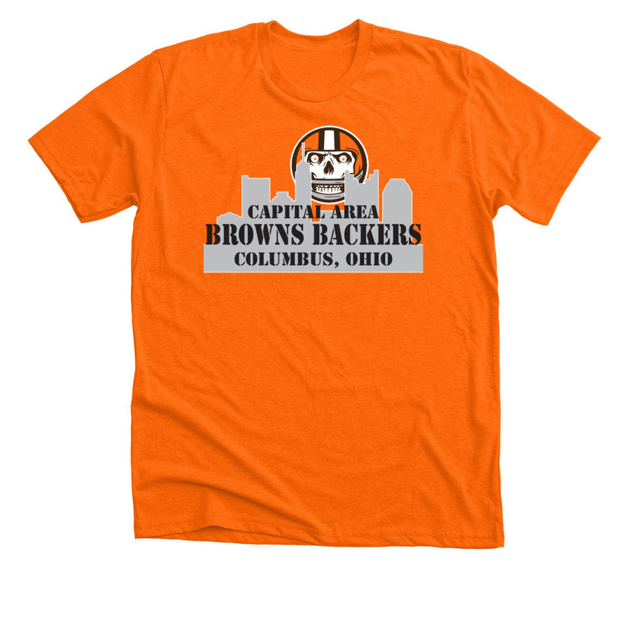CABB Logo, a Neon Orange Premium Unisex Tee