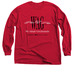 30th Anniversary Greyhounds Shirt, a Red Classic Long Sleeve Tee