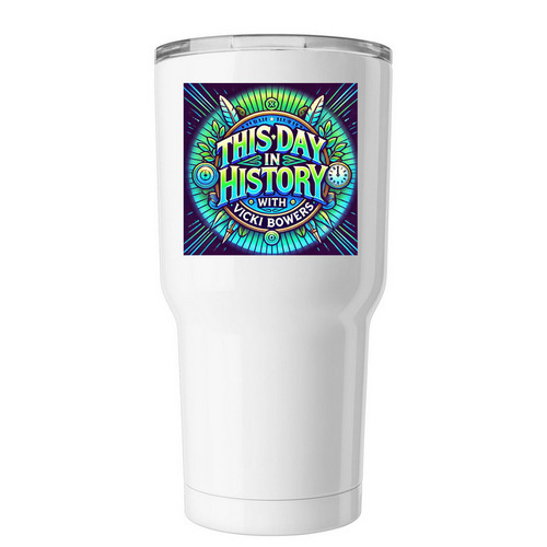 Grab Your Favorite Cuppa, Travel-Style!, a White Insulated Tumbler