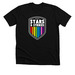 STARs & Strikes Apparel, a Solid Black Blend Premium Unisex Tee