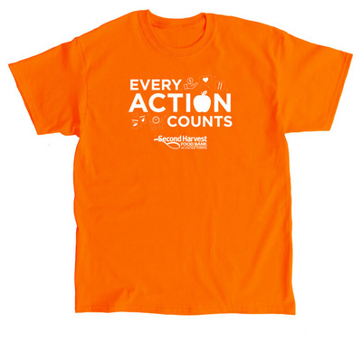 Every Action Counts, a Orange Classic Unisex Tee