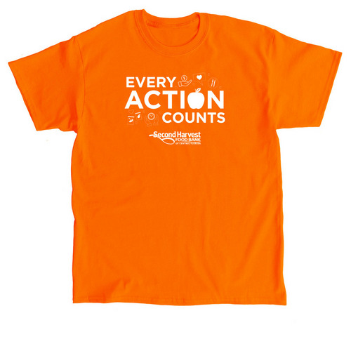 Every Action Counts, a Orange Classic Unisex Tee