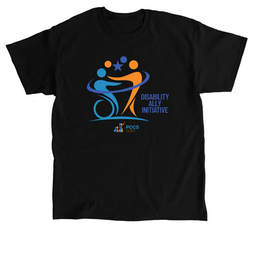 Disability Ally Initiative Tee, a Black Classic Unisex Tee